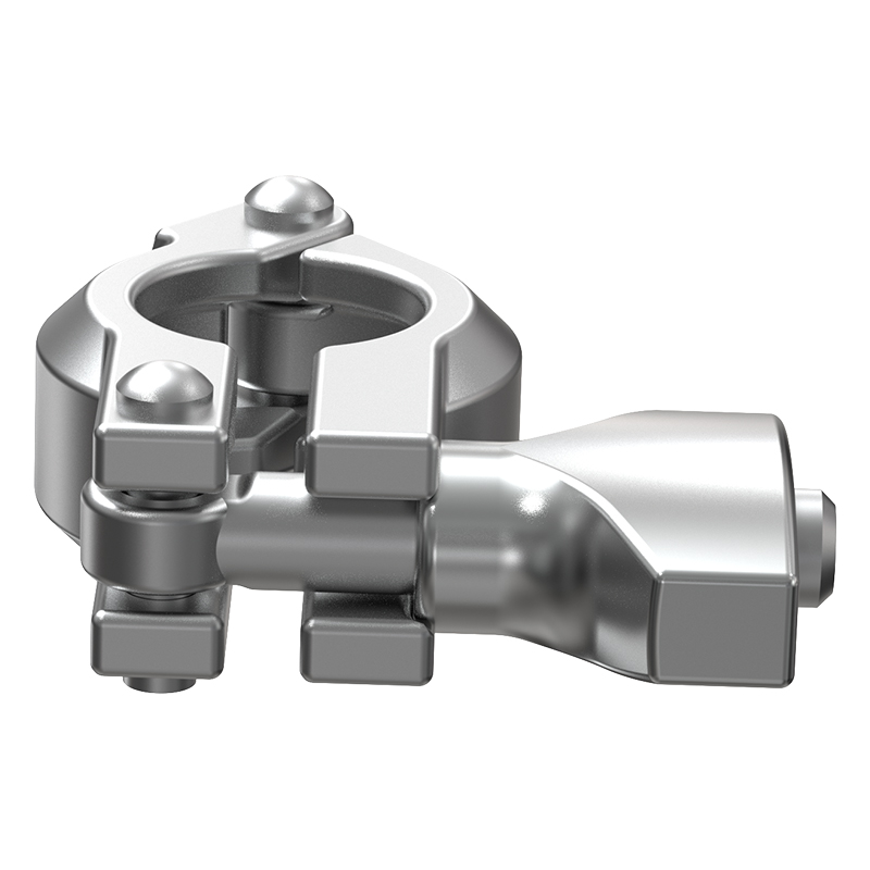 How does the quick installation and removal function of sanitary clamp improve production efficiency?