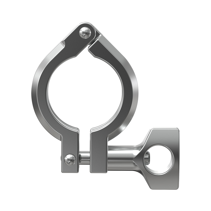 How adaptable is the sanitary clamp to different pipe diameters? Can it meet various connection needs?