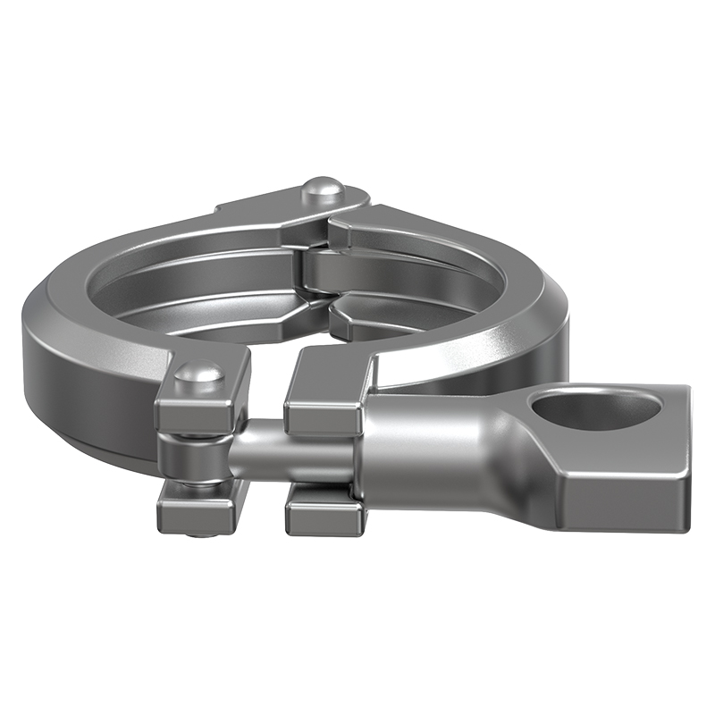 How to avoid the risk of media residue when connecting high-cleanliness fluid components, such as sanitary clamps, to pipelines?